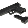 Пистолет металлический Glock 17 mini (пневматика, 14 см) - G.16